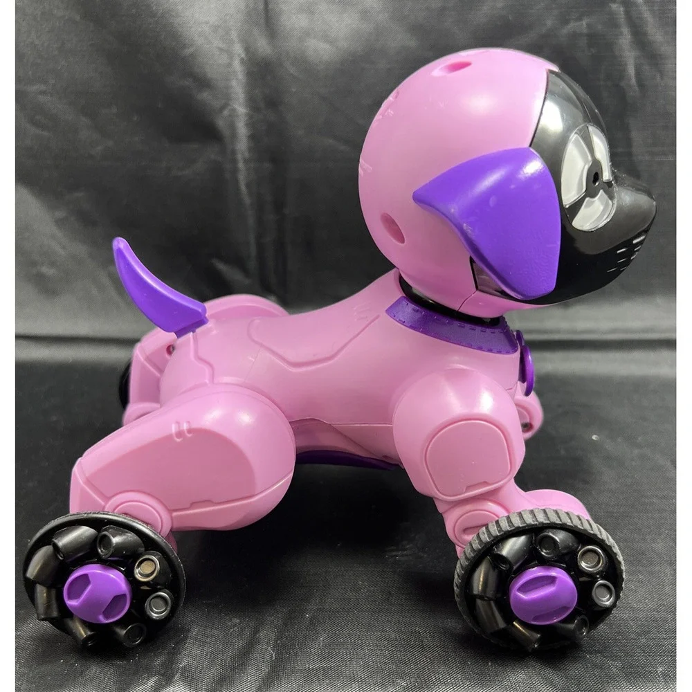 WowWee Chippies - Chippette Remote Control Robot Dog - Pink - Great Fun Kids Toy
